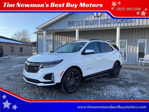 2022 Chevrolet Equinox for sale at Tim Newman's Best Buy Motors in Hillsboro OH