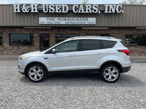 2019 Ford Escape for sale at H & H USED CARS, INC in Tunica MS