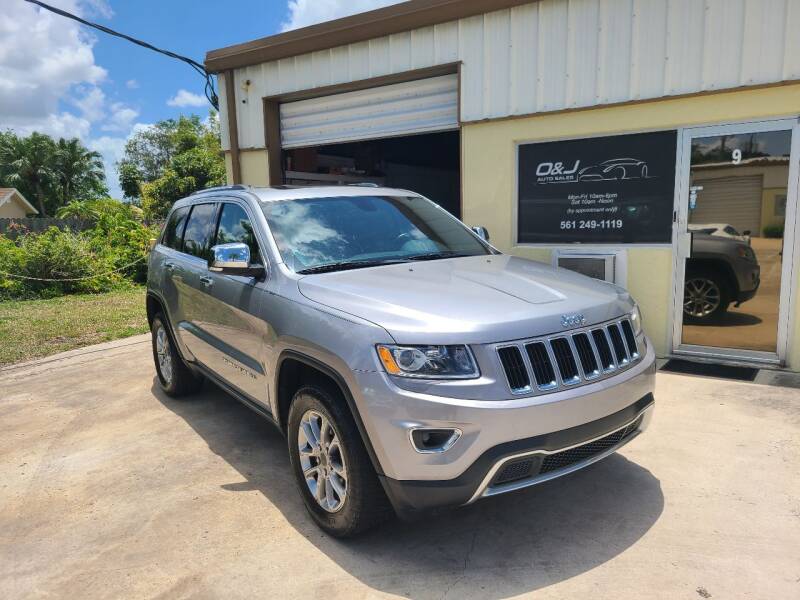2015 Jeep Grand Cherokee for sale at O & J Auto Sales in Royal Palm Beach FL