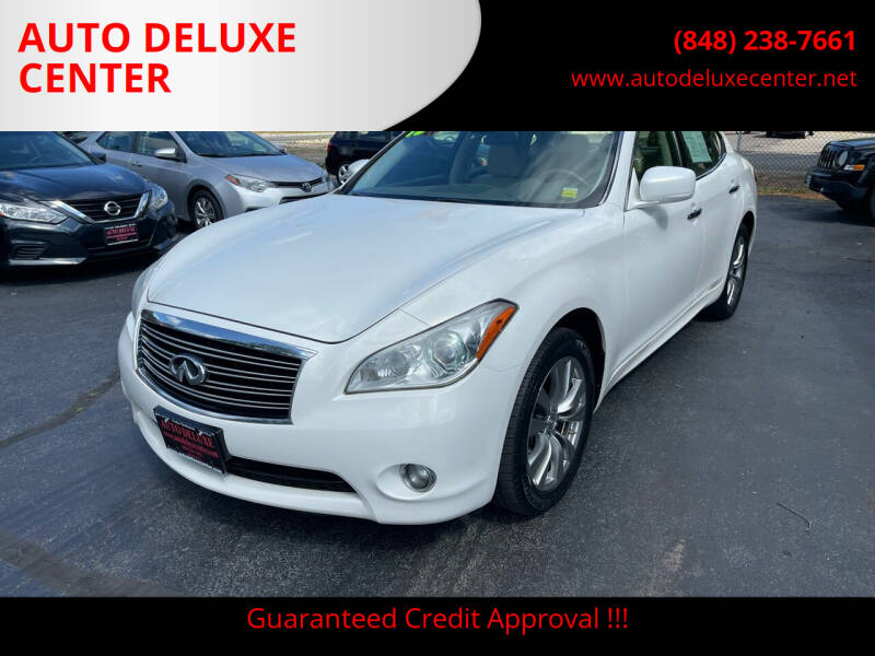 2013 Infiniti M37 for sale at AUTO DELUXE CENTER in Toms River NJ