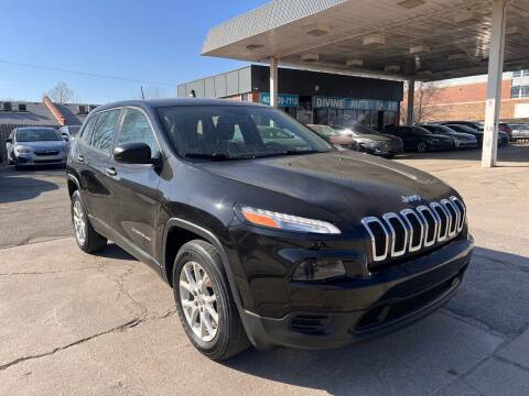 2017 Jeep Cherokee for sale at Divine Auto Sales LLC in Omaha NE