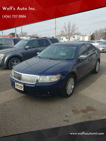 2006 Lincoln Zephyr for sale at Wolf's Auto Inc. in Great Falls MT