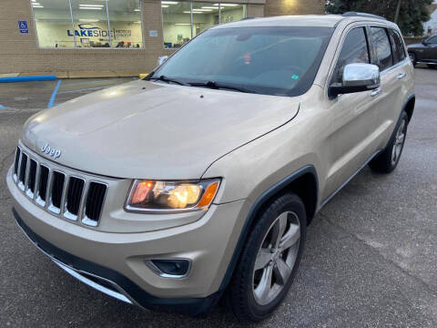 2014 Jeep Grand Cherokee for sale at LAKESIDE MOTOR GROUP LLC in Lincoln Park MI