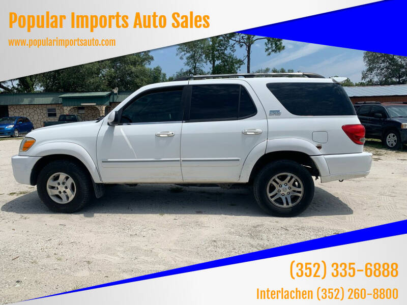 2006 Toyota Sequoia for sale at Popular Imports Auto Sales - Popular Imports-InterLachen in Interlachehen FL