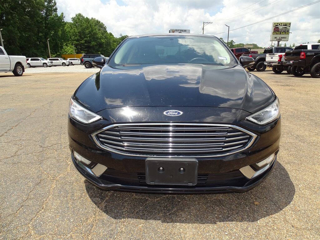 Black 2017 Ford Fusion Titanium Titanium 4dr Sedan 2