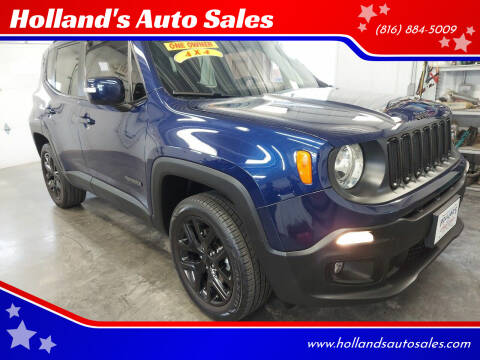 2018 Jeep Renegade for sale at Holland's Auto Sales in Harrisonville MO