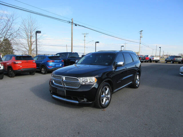 2011 Dodge Durango for sale at FINAL DRIVE AUTO SALES INC in Shippensburg, PA