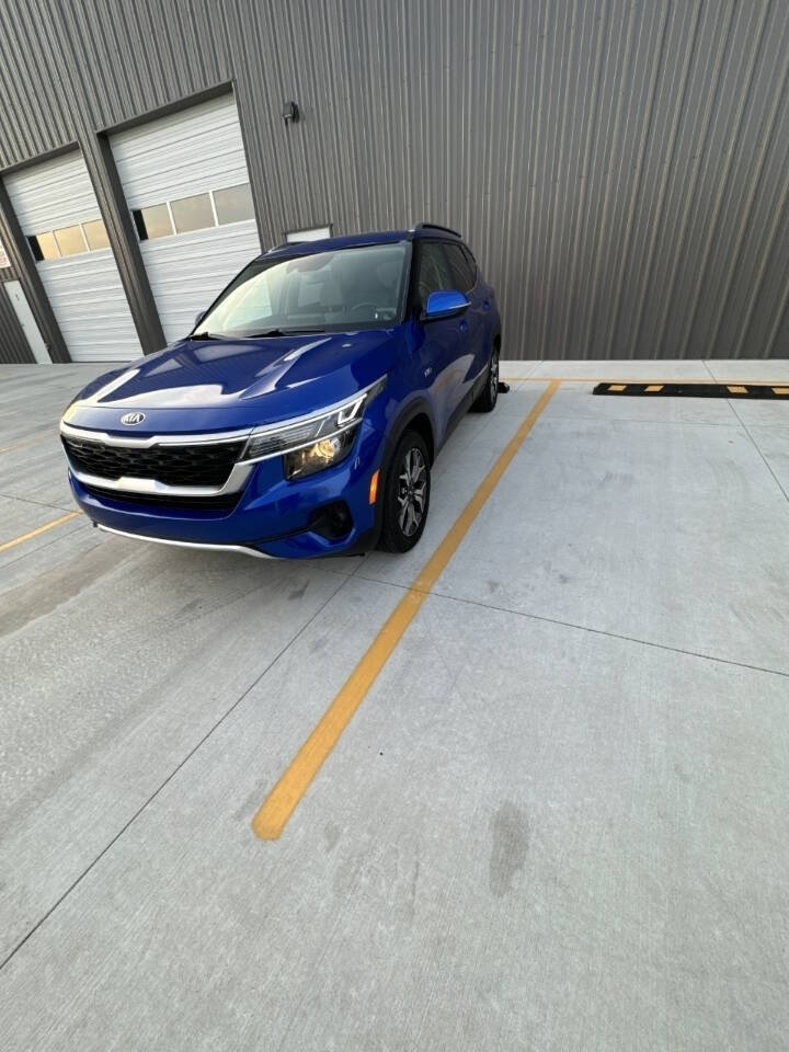 2021 Kia Seltos for sale at PANTHER AUTO SALES LLC in Lincoln, NE