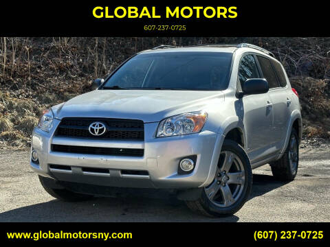 2010 Toyota RAV4 for sale at GLOBAL MOTORS in Binghamton NY