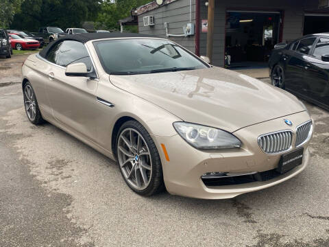 2012 BMW 6 Series for sale at Texas Luxury Auto in Houston TX