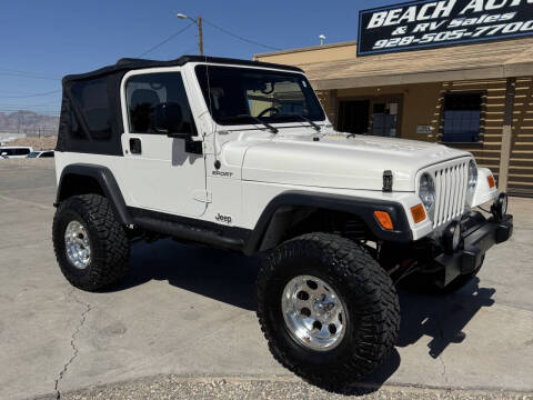 2004 Jeep Wrangler for sale at Beach Auto and RV Sales in Lake Havasu City AZ