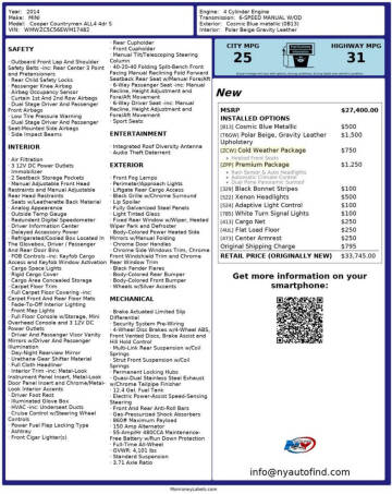 2014 MINI Countryman Cooper S ALL4