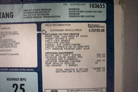 2005 Ford Mustang GT Premium