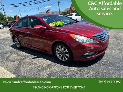 2014 Hyundai Sonata for sale at C&C Affordable Auto sales and service. in Tipp City OH