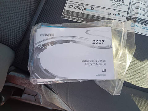 2017 GMC Sierra 1500 SLE