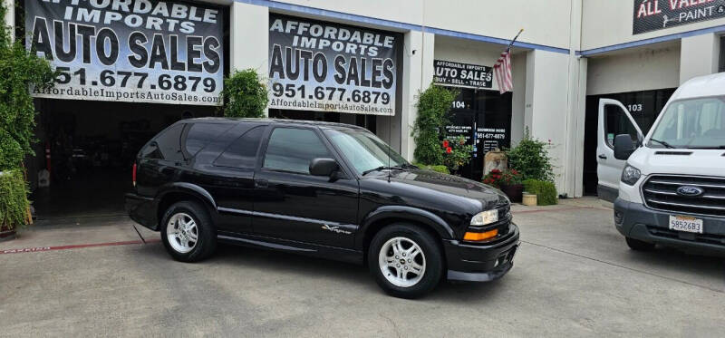 2002 Chevrolet Blazer for sale at Affordable Imports Auto Sales in Murrieta CA