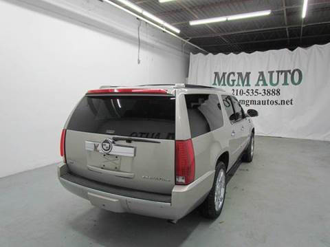 2009 Cadillac Escalade ESV for sale at MGM Auto in San Antonio, TX