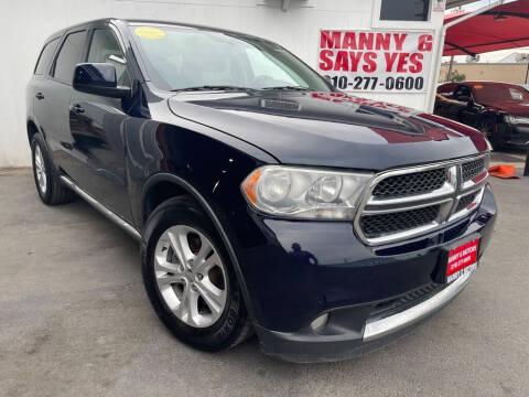 2013 Dodge Durango for sale at Manny G Motors in San Antonio TX