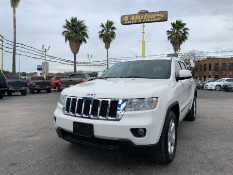 2012 Jeep Grand Cherokee for sale at A MOTORS SALES AND FINANCE in San Antonio TX