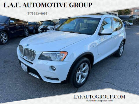2012 BMW X3 for sale at L.A.F. Automotive Group in Lansing MI