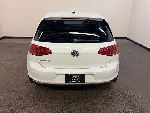 2016 Volkswagen e-Golf SEL Premium