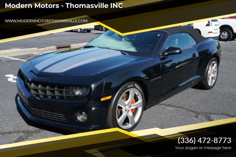 2011 Chevrolet Camaro for sale at Modern Motors - Thomasville INC in Thomasville NC