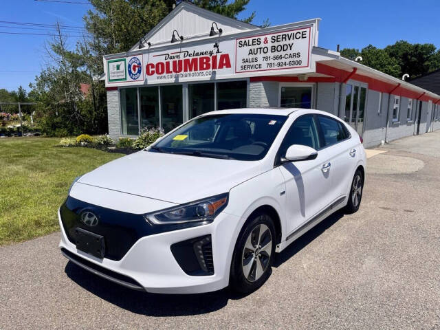 2019 Hyundai IONIQ Electric for sale at Dave Delaney's Columbia in Hanover, MA