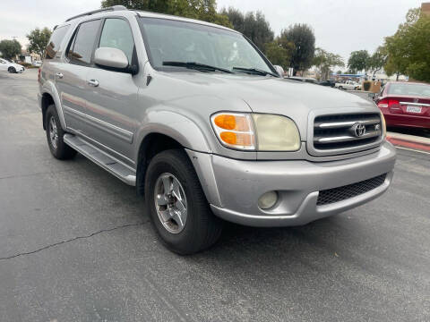 2002 Toyota Sequoia for sale at Brown Auto Sales Inc in Upland CA