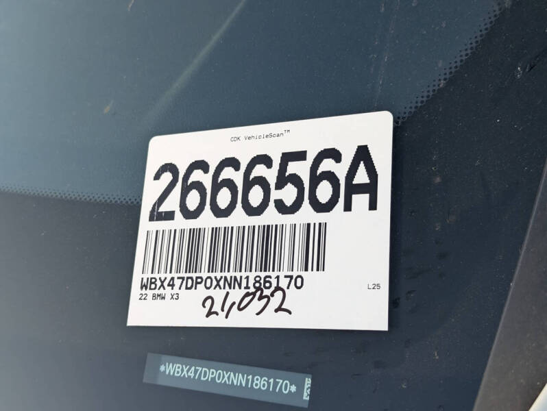 2022 BMW X3 sDrive30i