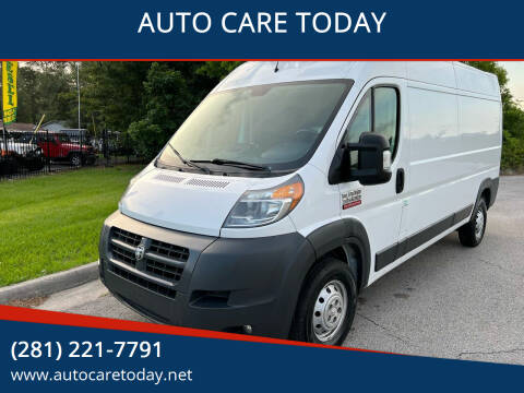2016 RAM ProMaster Cargo for sale at AUTO CARE TODAY in Spring TX
