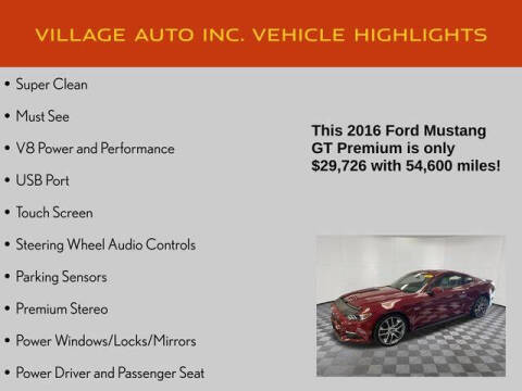 2016 Ford Mustang GT Premium