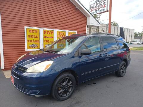 2005 Toyota Sienna for sale at Mack's Autoworld in Toledo OH