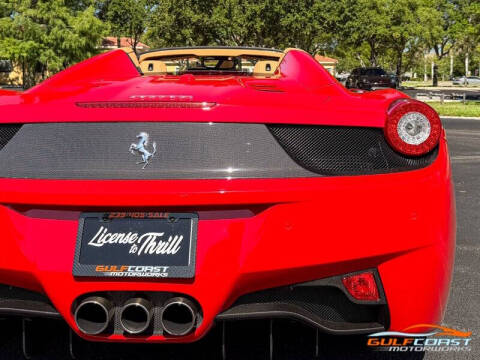 2014 Ferrari 458 Spider