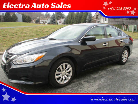 2017 Nissan Altima for sale at Electra Auto Sales in Johnston RI