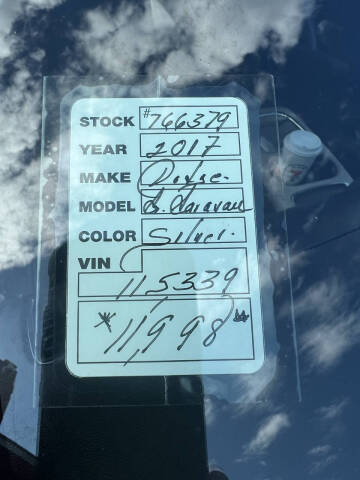 2017 Dodge Grand Caravan SXT