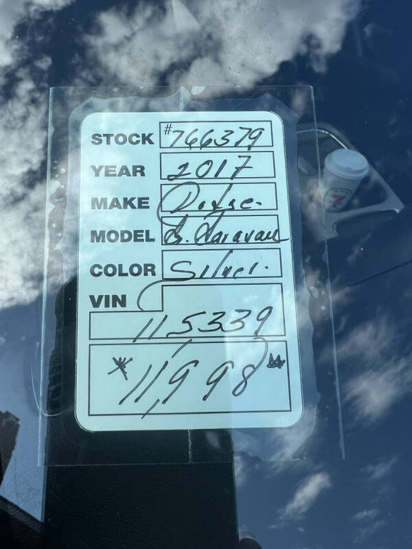 2017 Dodge Grand Caravan SXT