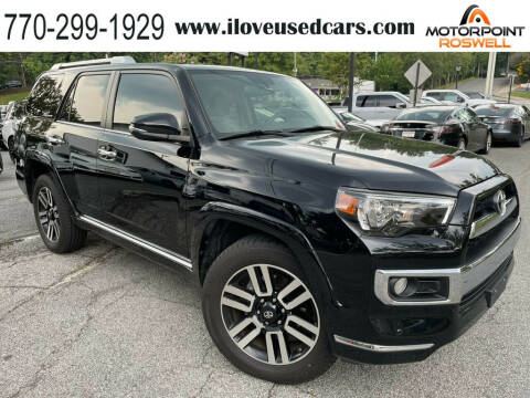 2018 Toyota 4Runner for sale at Motorpoint Roswell in Roswell GA