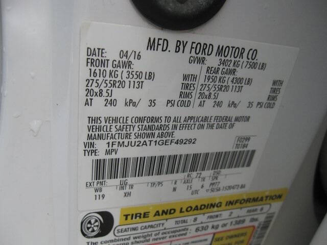 2016 Ford Expedition Limited