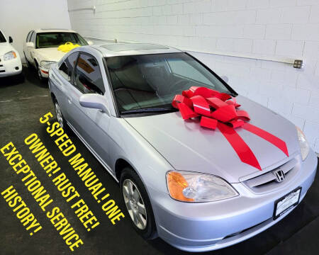 2001 Honda Civic for sale at Boutique Motors Inc in Lake In The Hills IL