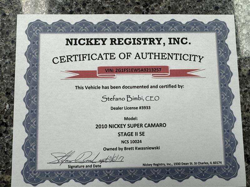 2010 Chevrolet Camaro SS