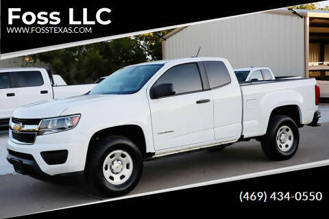 2019 Chevrolet Colorado for sale at Foss Auto Sales in Forney TX