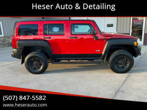 2007 HUMMER H3 for sale at Heser Auto & Detailing in Jackson MN
