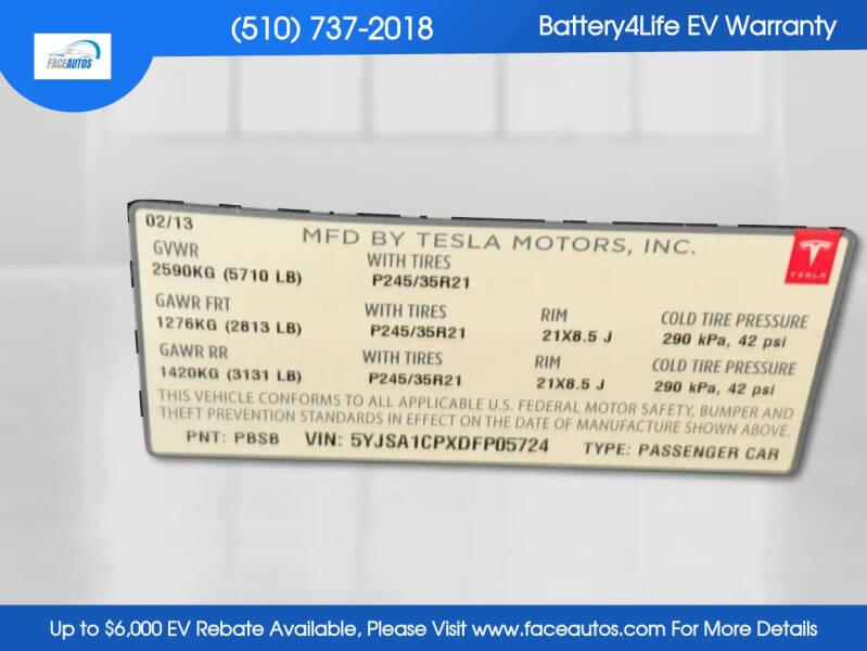 2013 Tesla Model S Performance