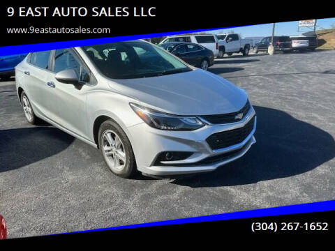 2017 Chevrolet Cruze for sale at 9 EAST AUTO SALES LLC in Martinsburg WV
