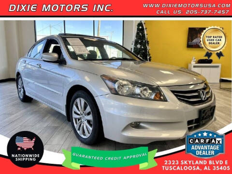 2011 Honda Accord for sale at Dixie Motors Inc. in Tuscaloosa AL