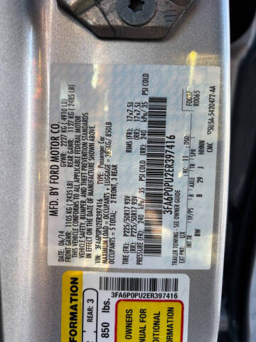 2014 Ford Fusion Energi SE