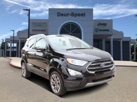 2020 Ford EcoSport for sale at DEUR-SPEET MOTORS in Fremont MI