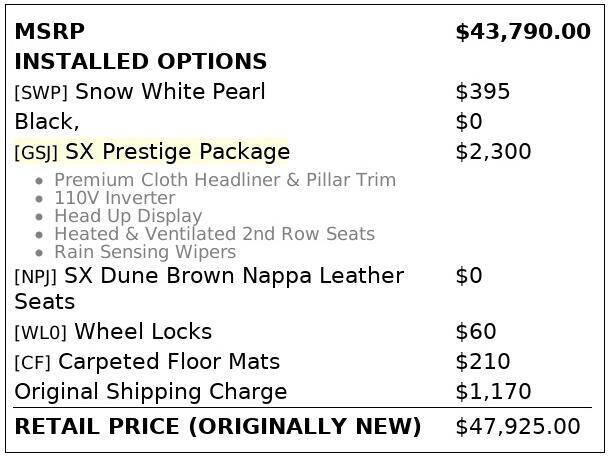 2020 Kia Telluride SX