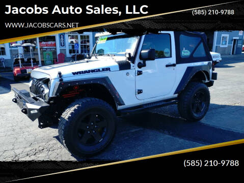 2013 Jeep Wrangler for sale at Jacobs Auto Sales, LLC in Spencerport NY