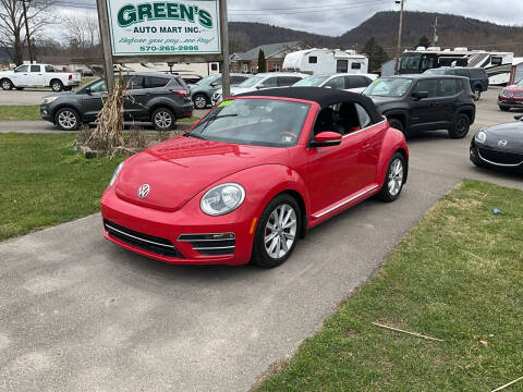 2018 Volkswagen Beetle Convertible for sale at Greens Auto Mart Inc. in Towanda PA